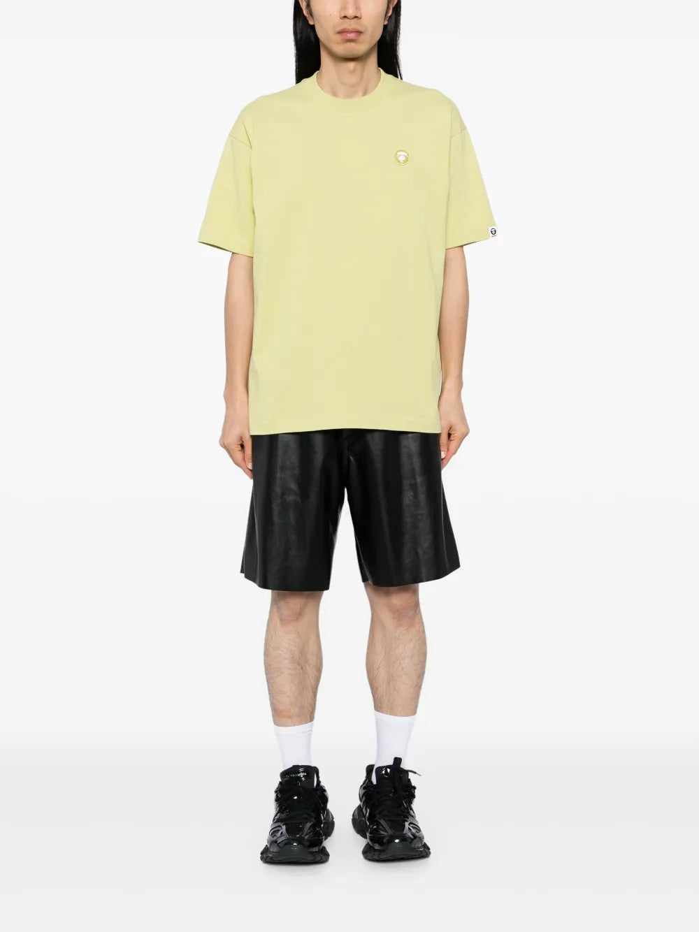 AAPE BY *A BATHING APE®  logo-patch T-shirt
