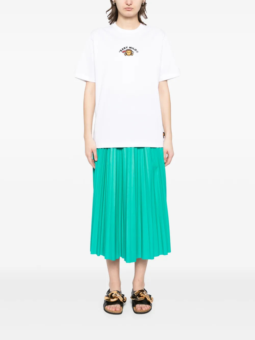 *BABY MILO® STORE BY *A BATHING APE®  logo-print T-shirt