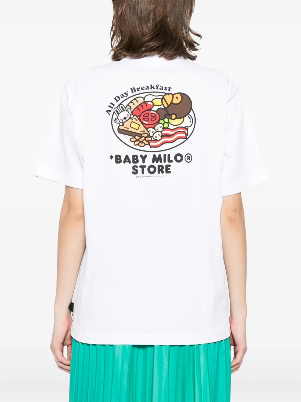 *BABY MILO® STORE BY *A BATHING APE®  logo-print T-shirt