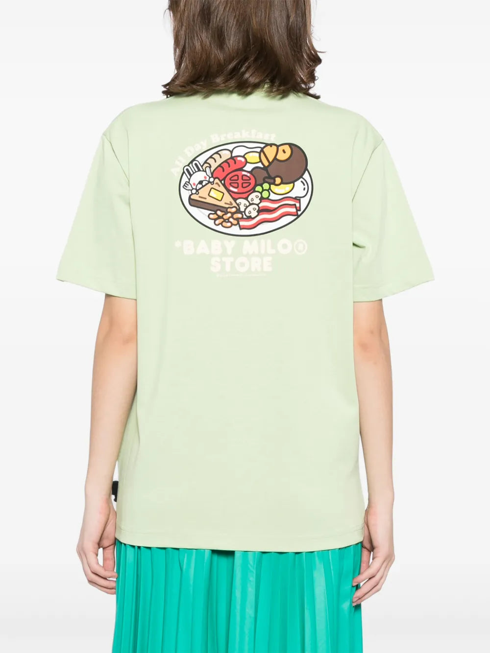 *BABY MILO® STORE BY *A BATHING APE®  logo-print T-shirt