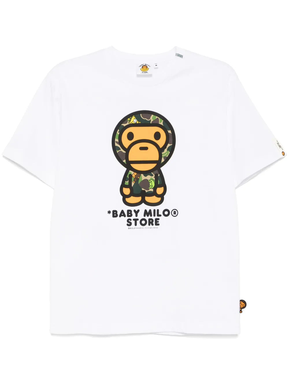 *BABY MILO® STORE BY *A BATHING APE®  logo print T-shirt
