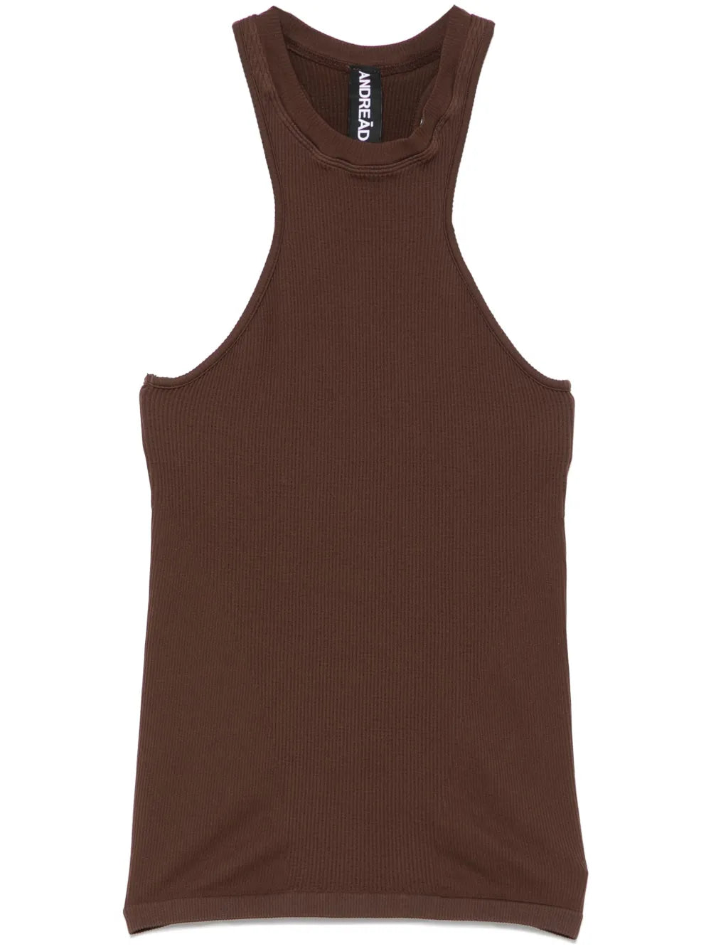 ANDREĀDAMO  ribbed jersey tank top