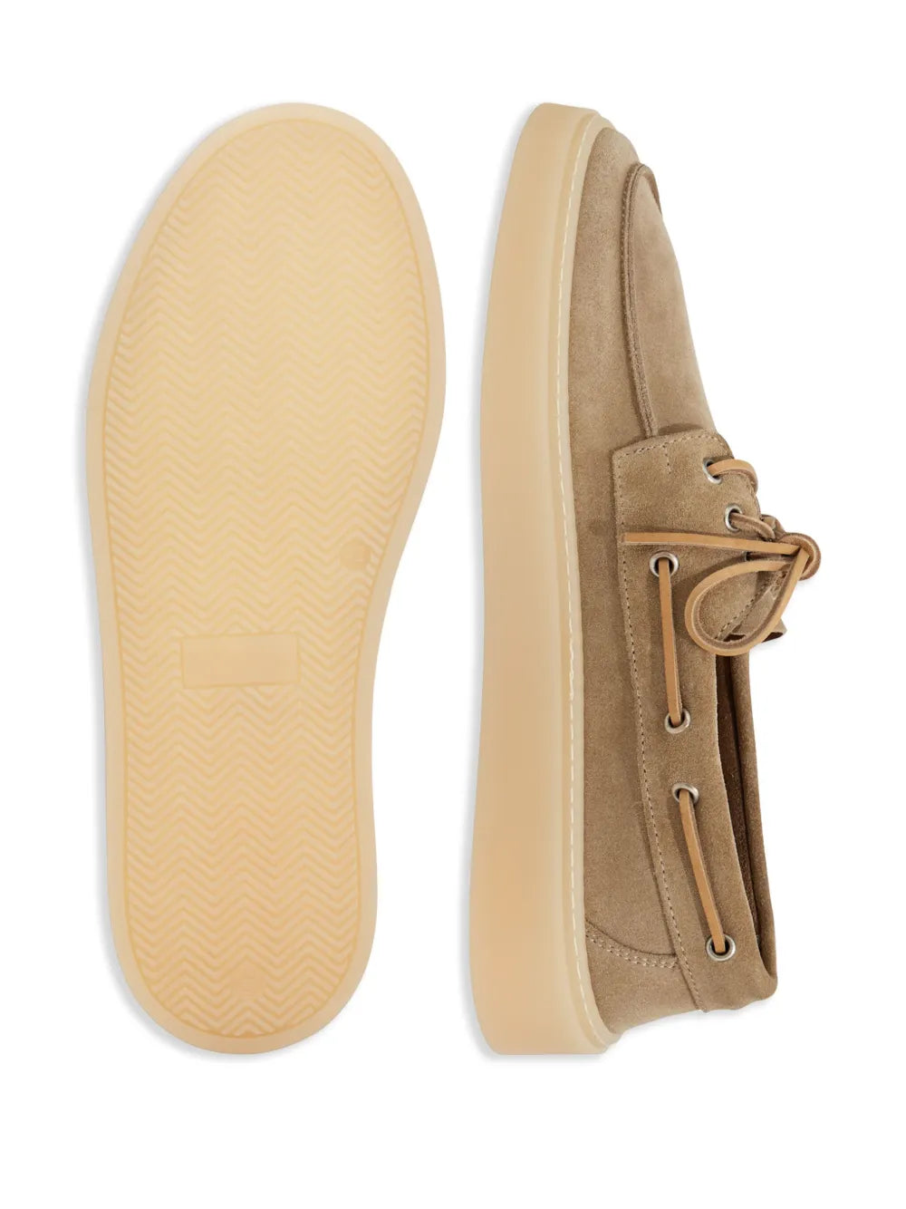 Boggi Milano  suede boat shoes