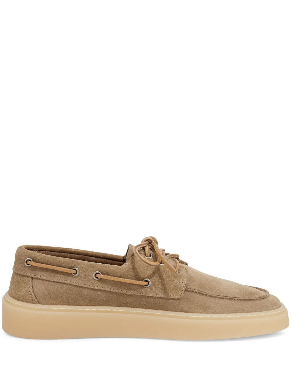 Boggi Milano  suede boat shoes