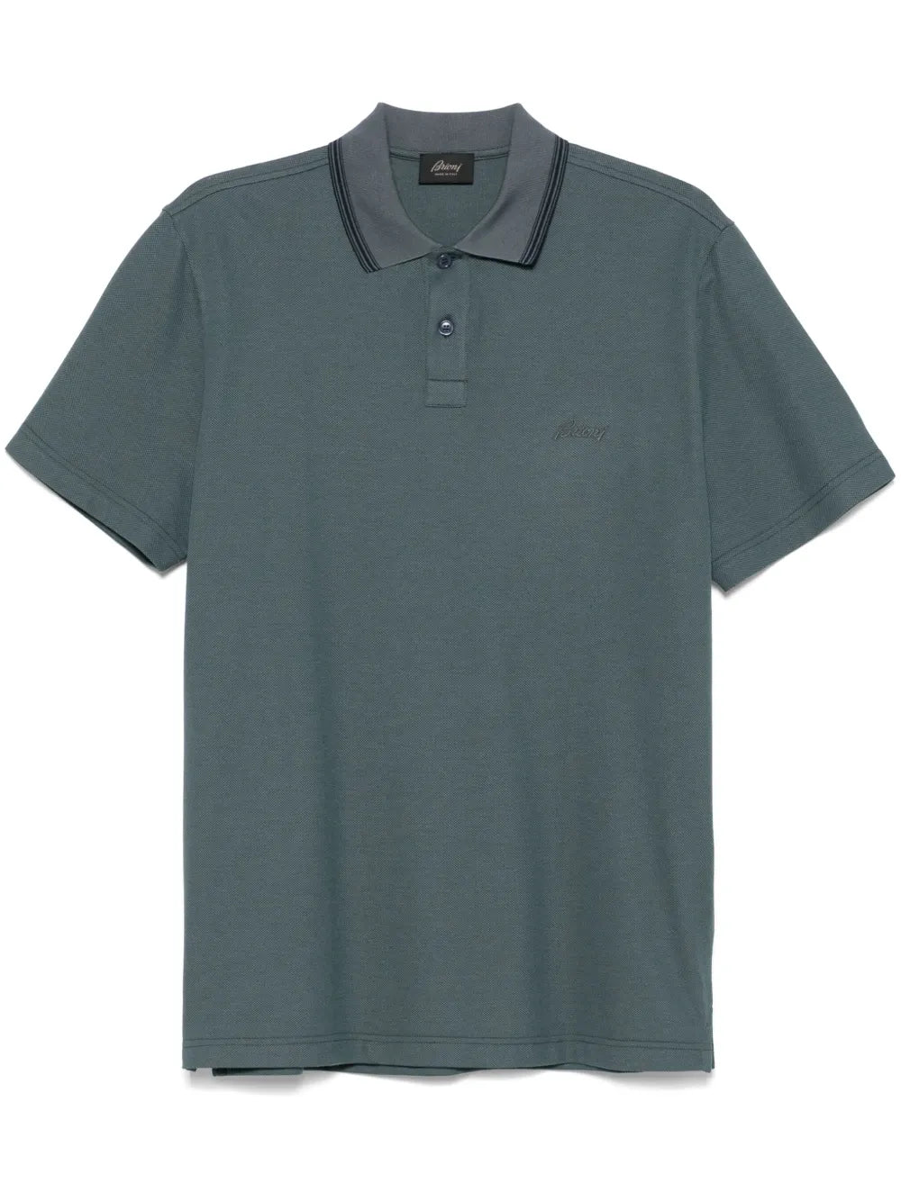 Brioni  piqué polo shirt