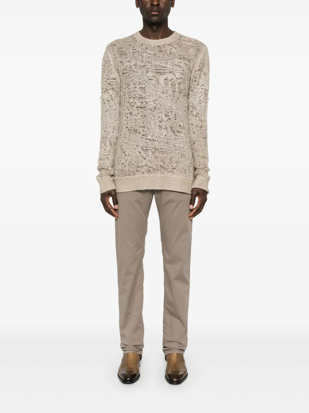 Avant Toi  jacquard sweater