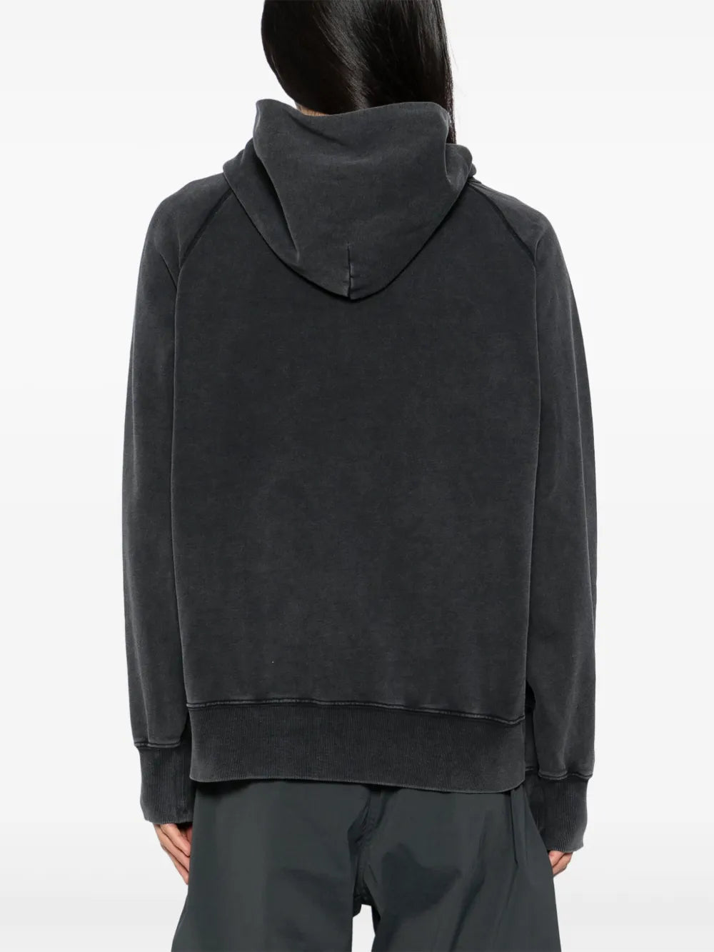 A BATHING APE®  logo print hoodie