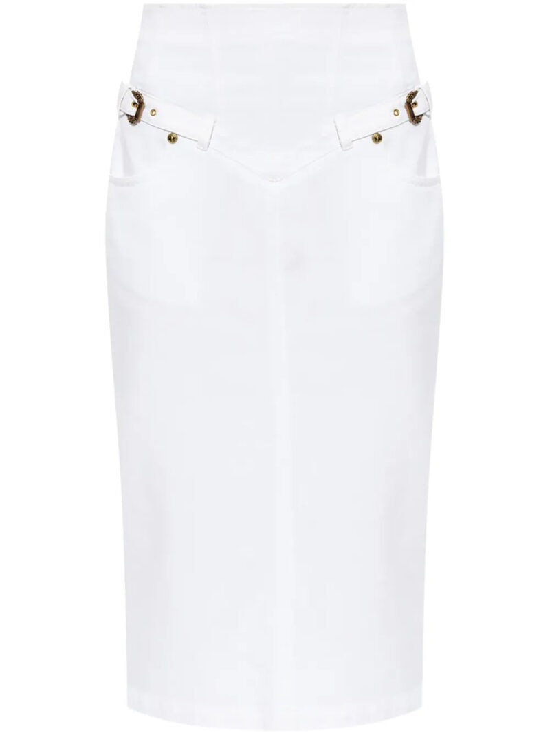 Versace Jeans Couture  cotton midi skirt