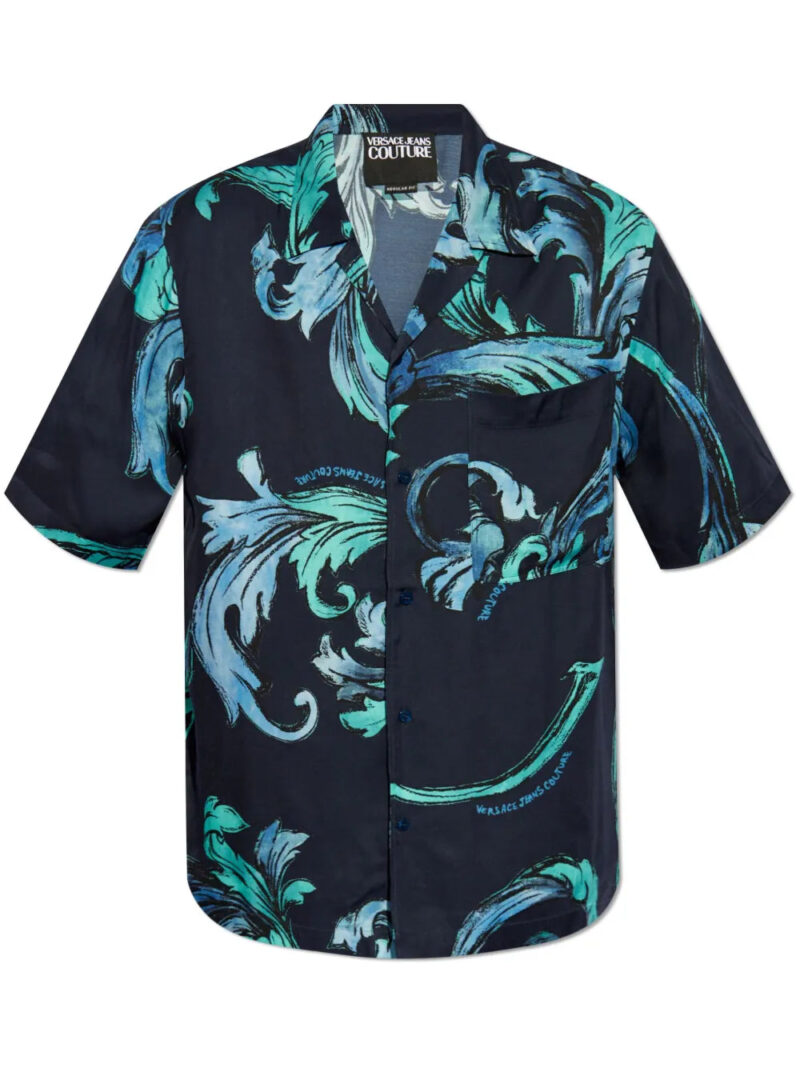 Versace Jeans Couture  Barocco-print shirt