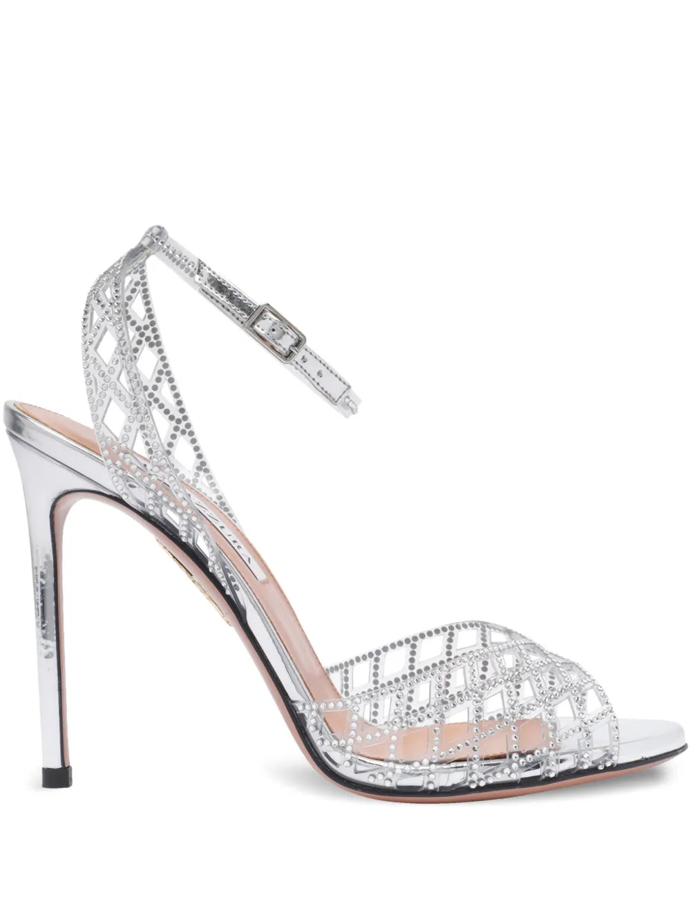 Aquazzura  105mm leather sandals