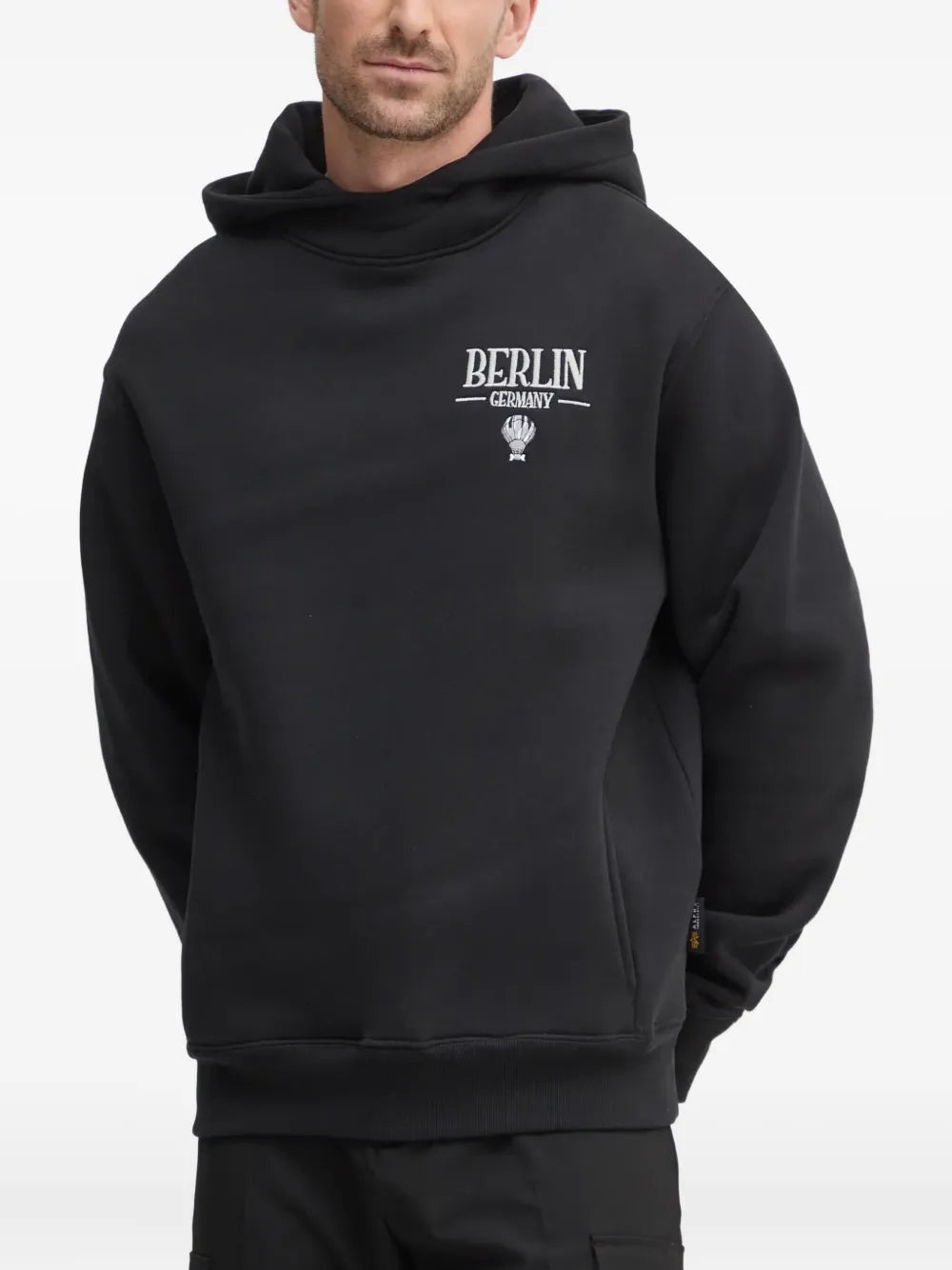 Alpha Industries  Berlin Candy embroidered hoodie