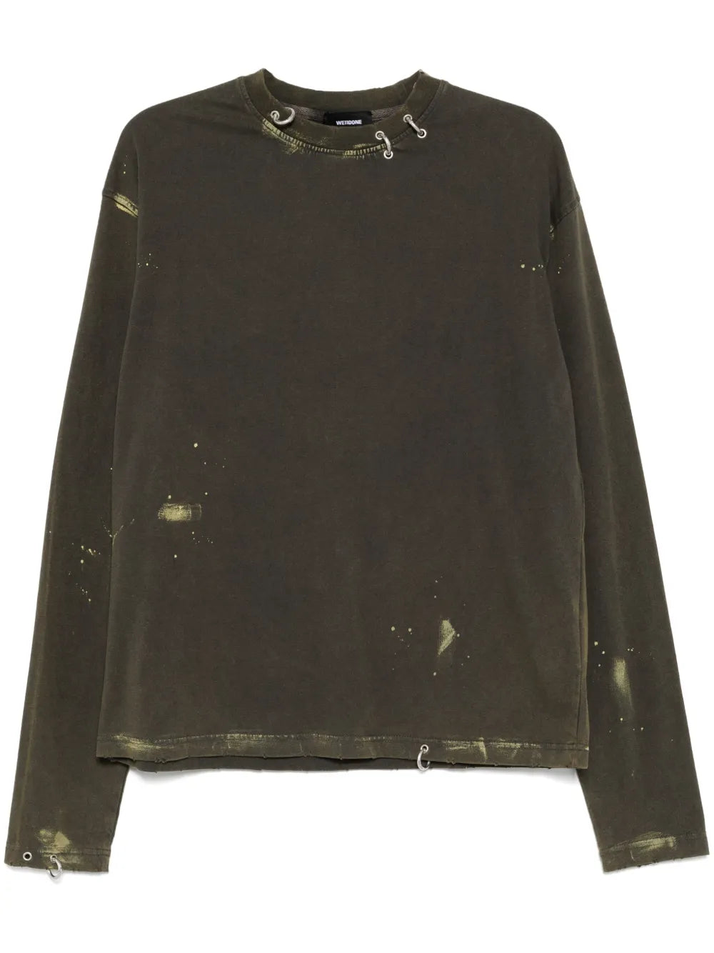 We11done  faded effect T-shirt