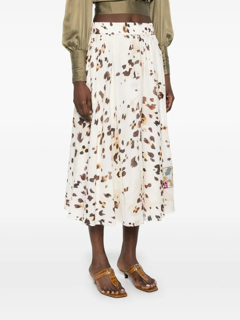 ZIMMERMANN  Acacia Swing midi skirt