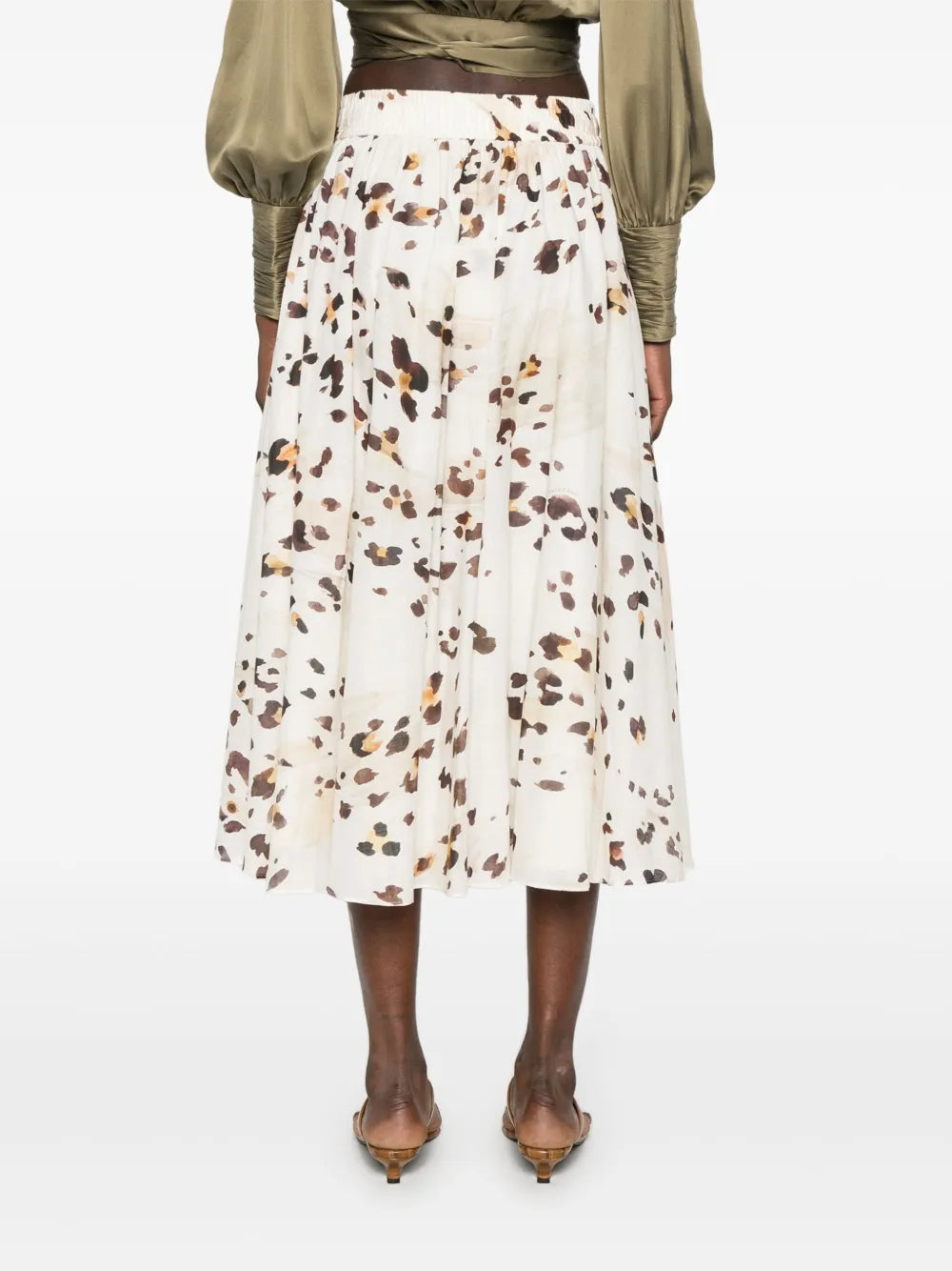ZIMMERMANN  Acacia Swing midi skirt