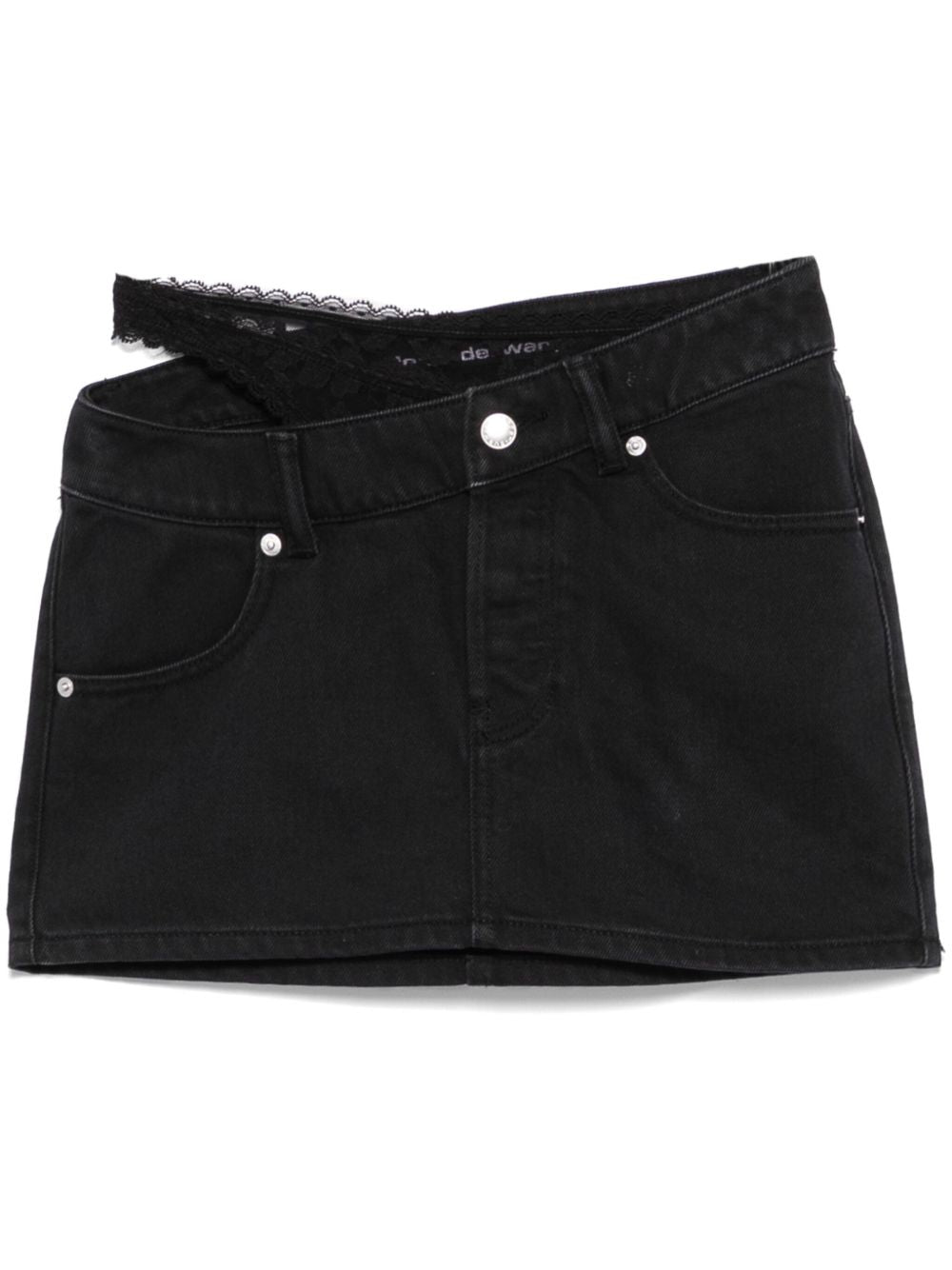 Alexander Wang  dip side mini skirt