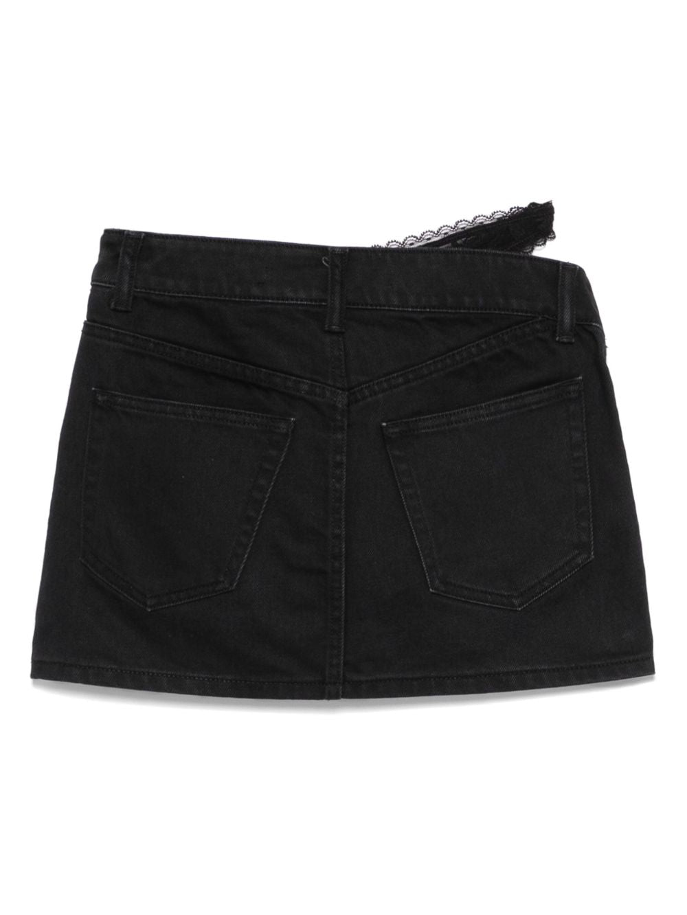 Alexander Wang  dip side mini skirt
