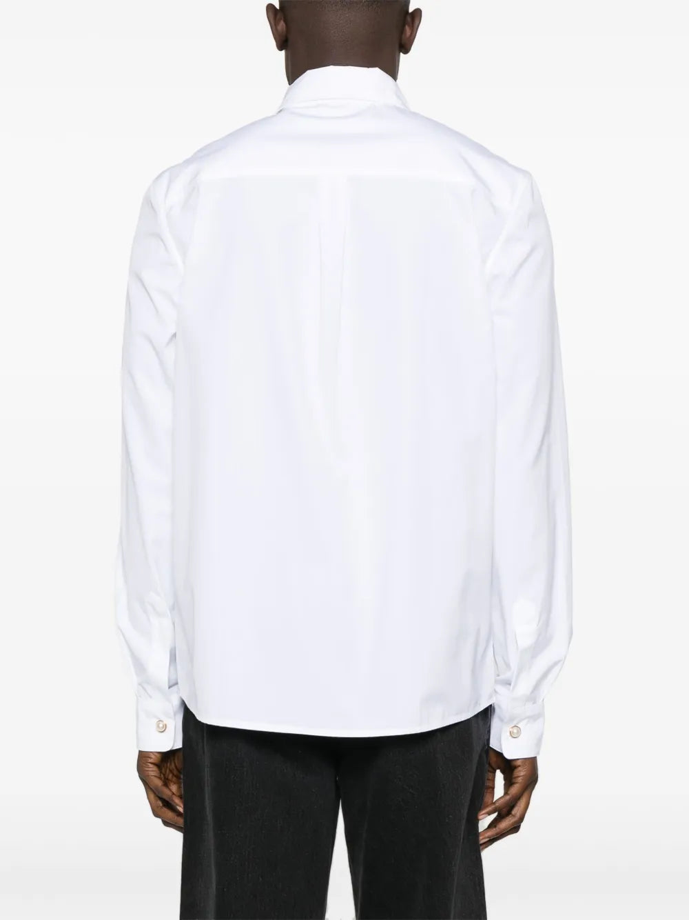 Casablanca  monogram-embroidered shirt