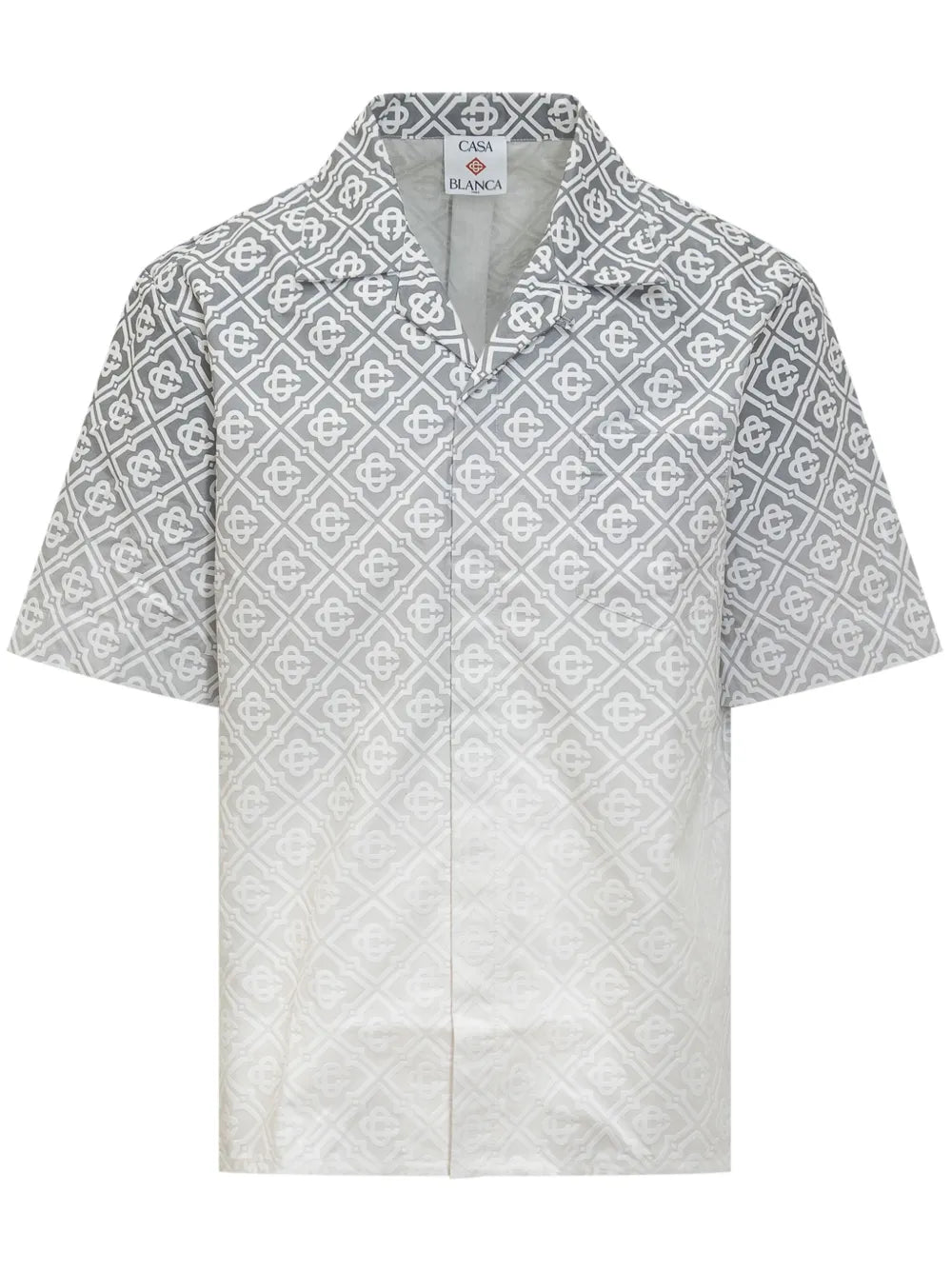 Casablanca  monogram-print shirt
