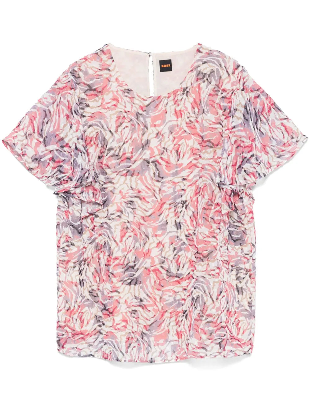 BOSS  abstract-print blouse