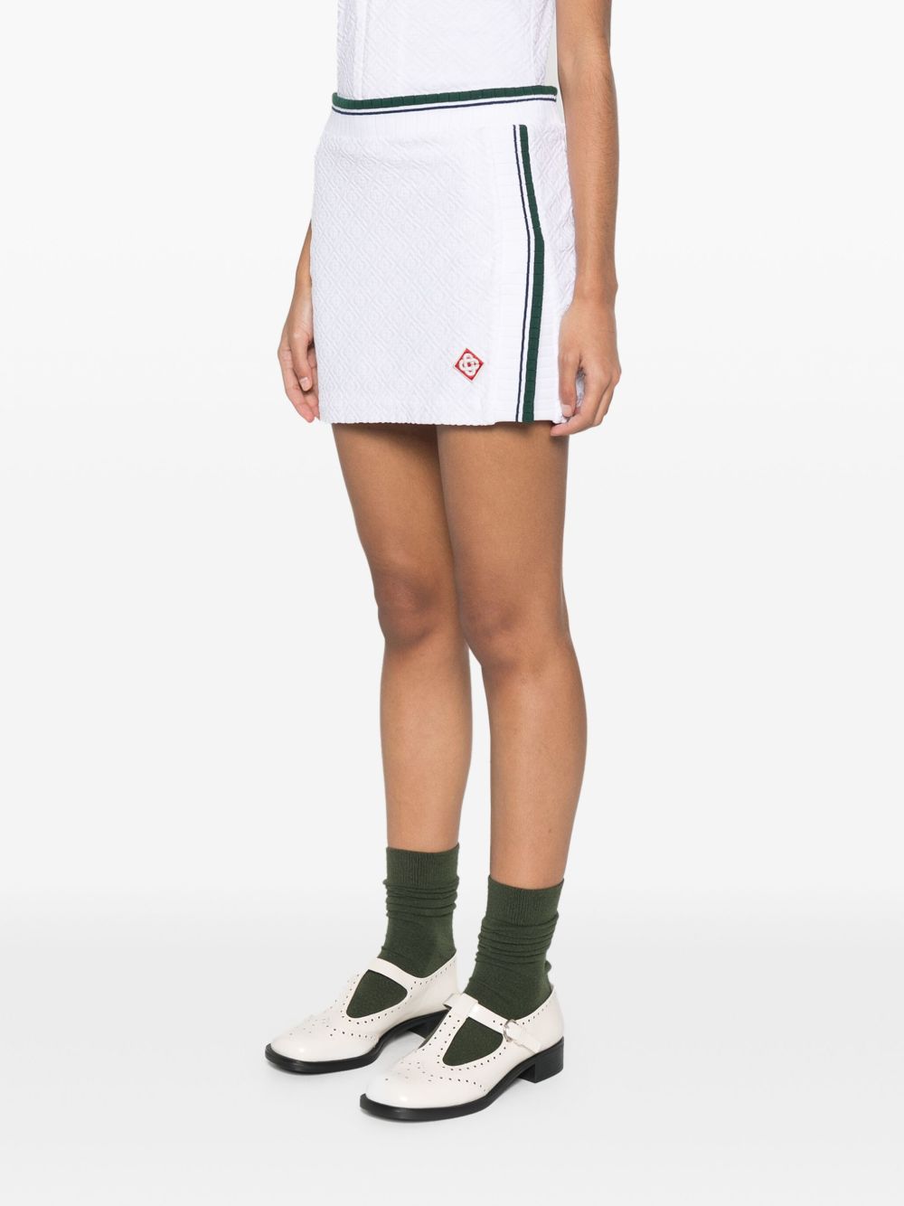 Casablanca  side-slit mini skirt