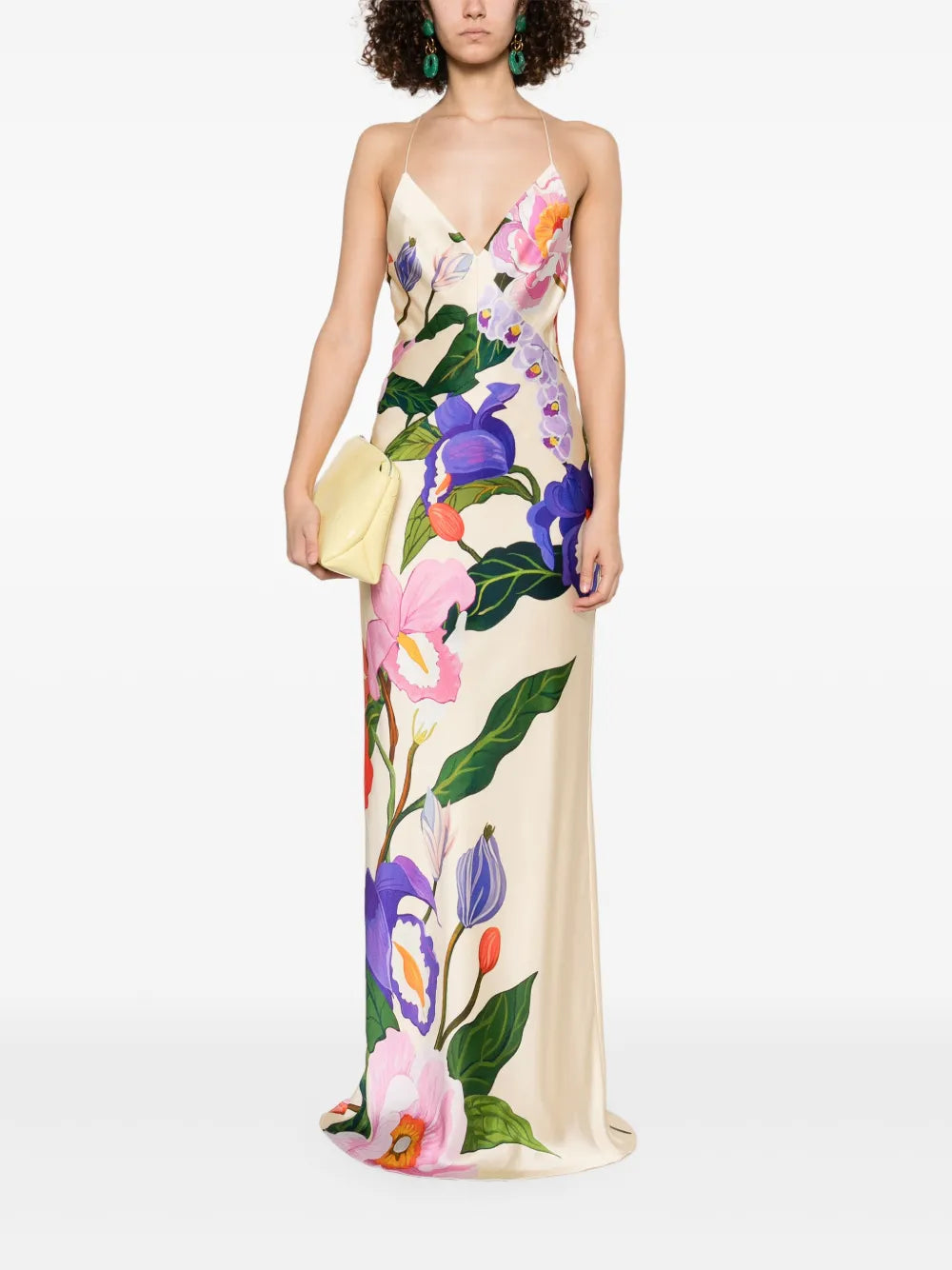 Borgo De Nor  Olive maxi dress