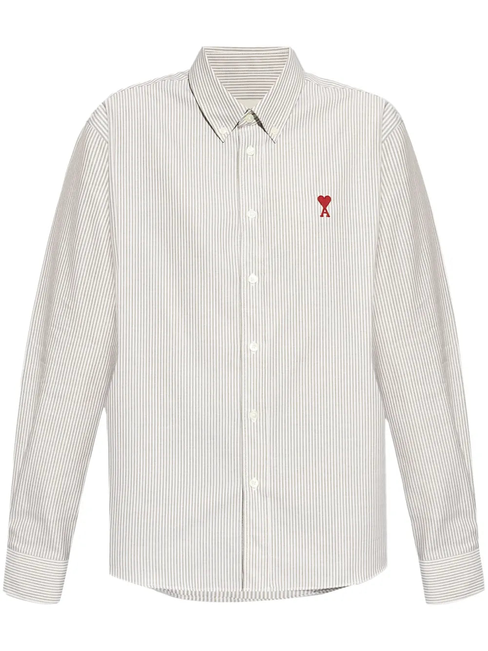 AMI Paris  striped cotton shirt