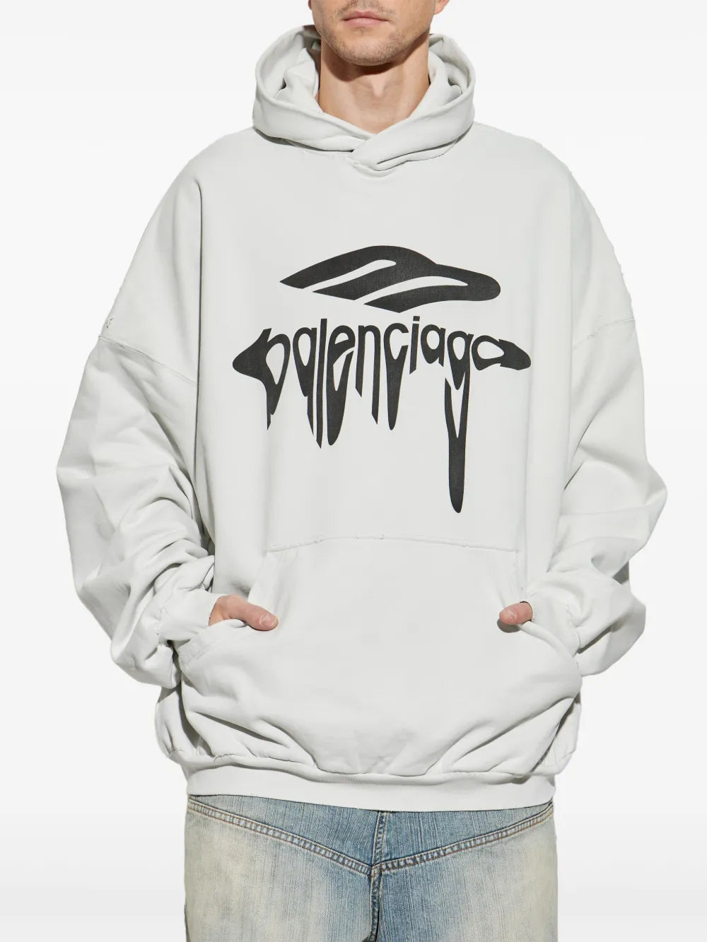 Balenciaga  3B Liquified hoodie