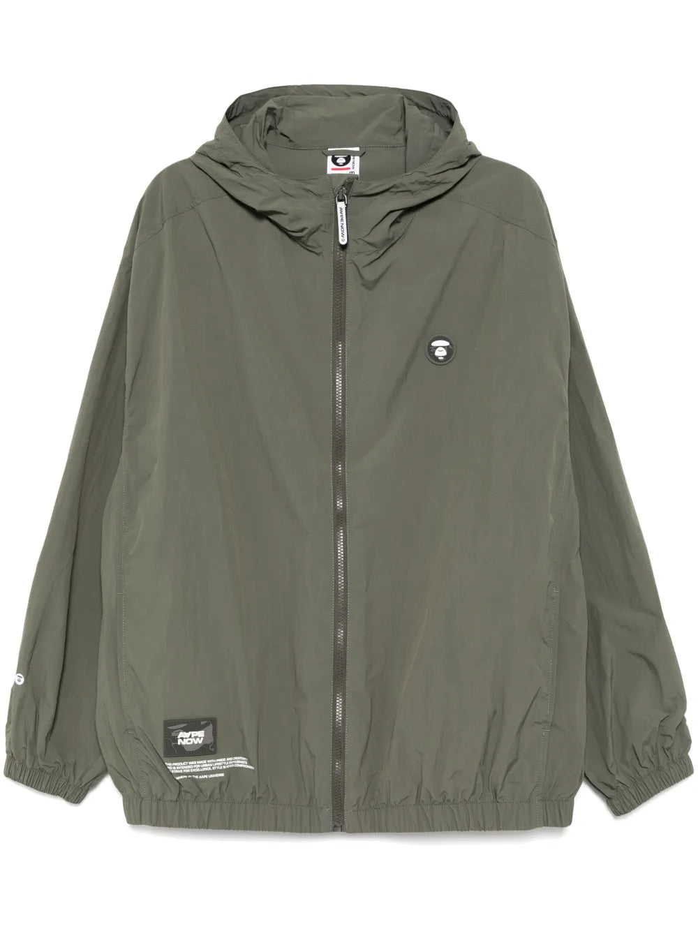 AAPE BY *A BATHING APE®  logo hooded jacket