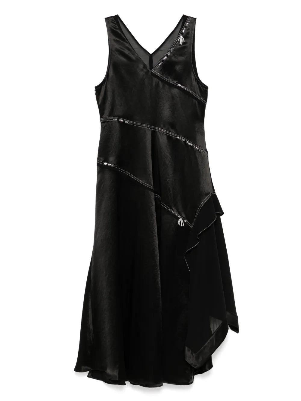 3.1 Phillip Lim  embroidered satin dress
