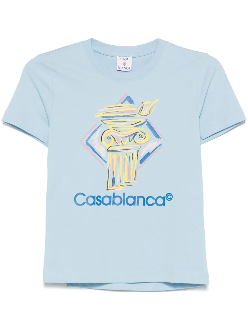 Casablanca  Diamond Column-print T-shirt