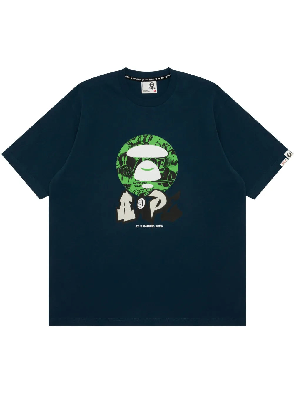 AAPE BY *A BATHING APE®  logo-print T-shirt