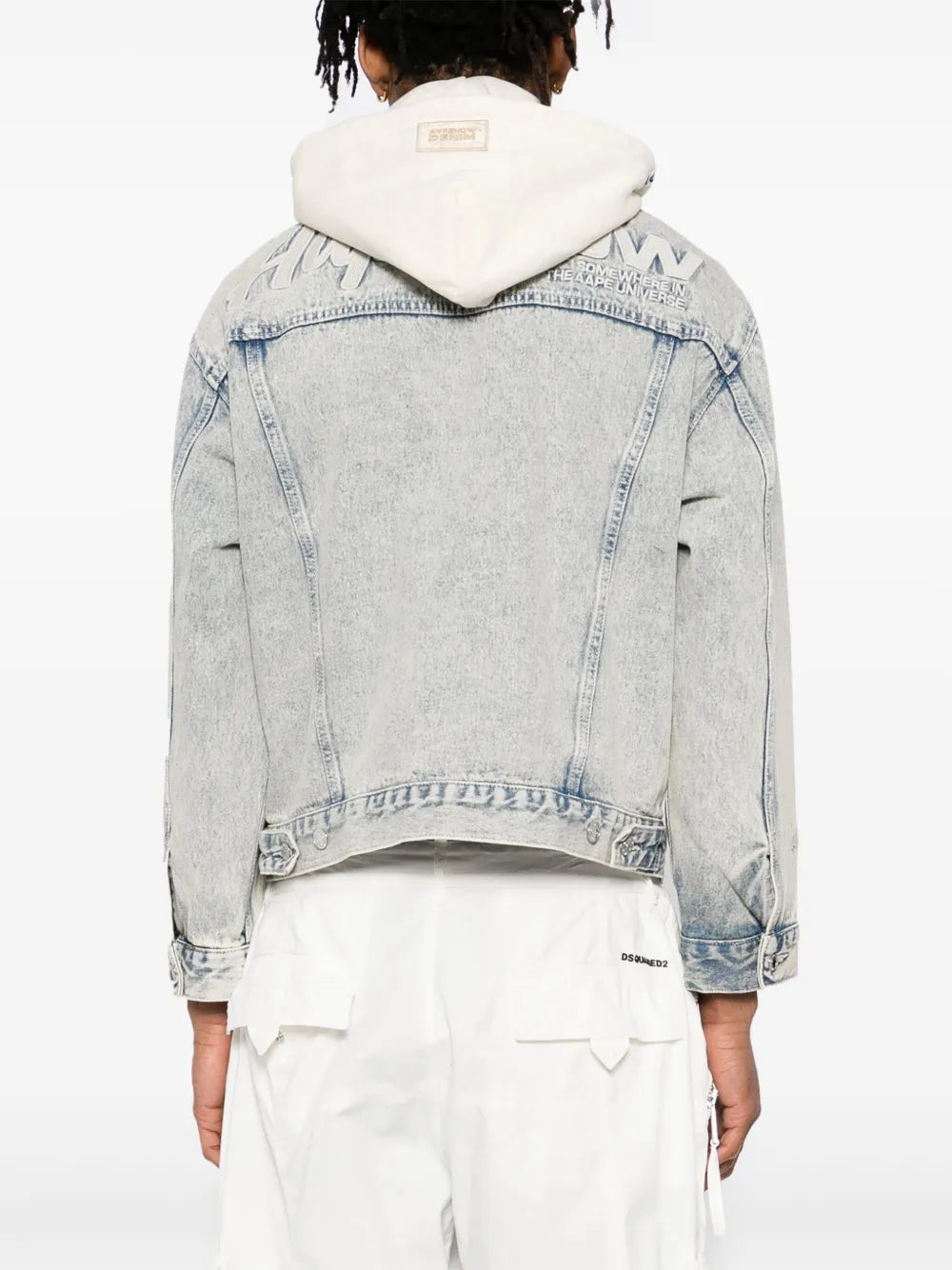 AAPE BY *A BATHING APE®  AAPENOW denim jacket