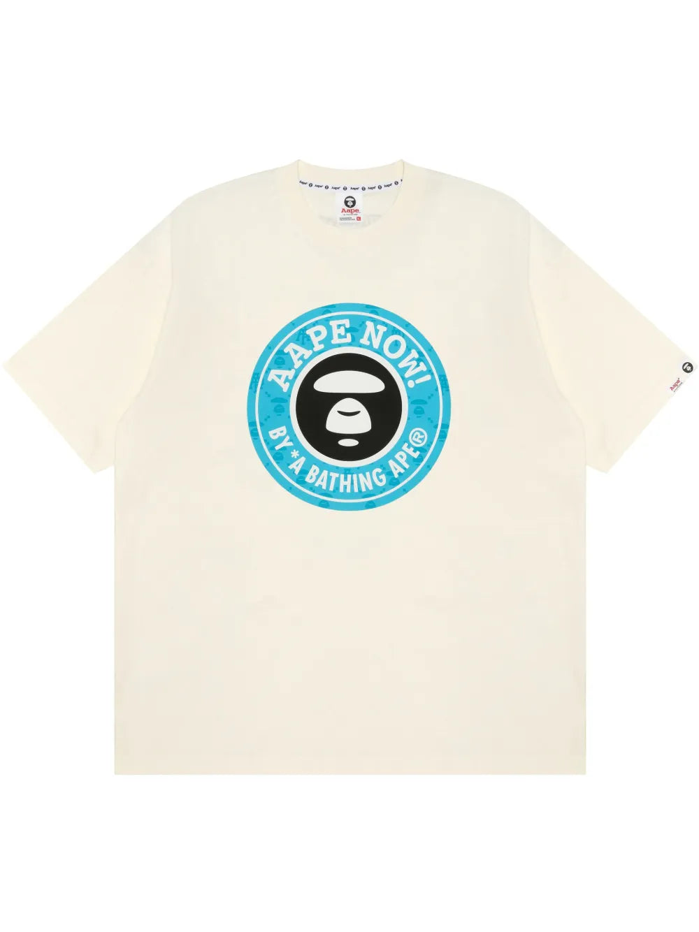 AAPE BY *A BATHING APE®  logo-print T-shirt