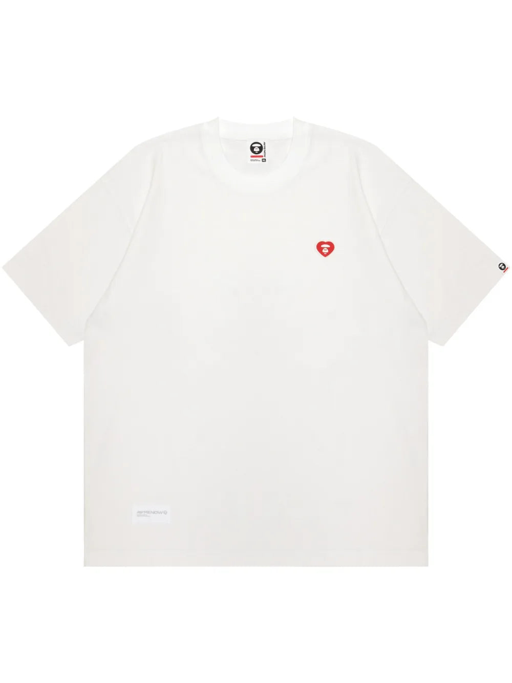 AAPE BY *A BATHING APE®  raised-logo T-shirt