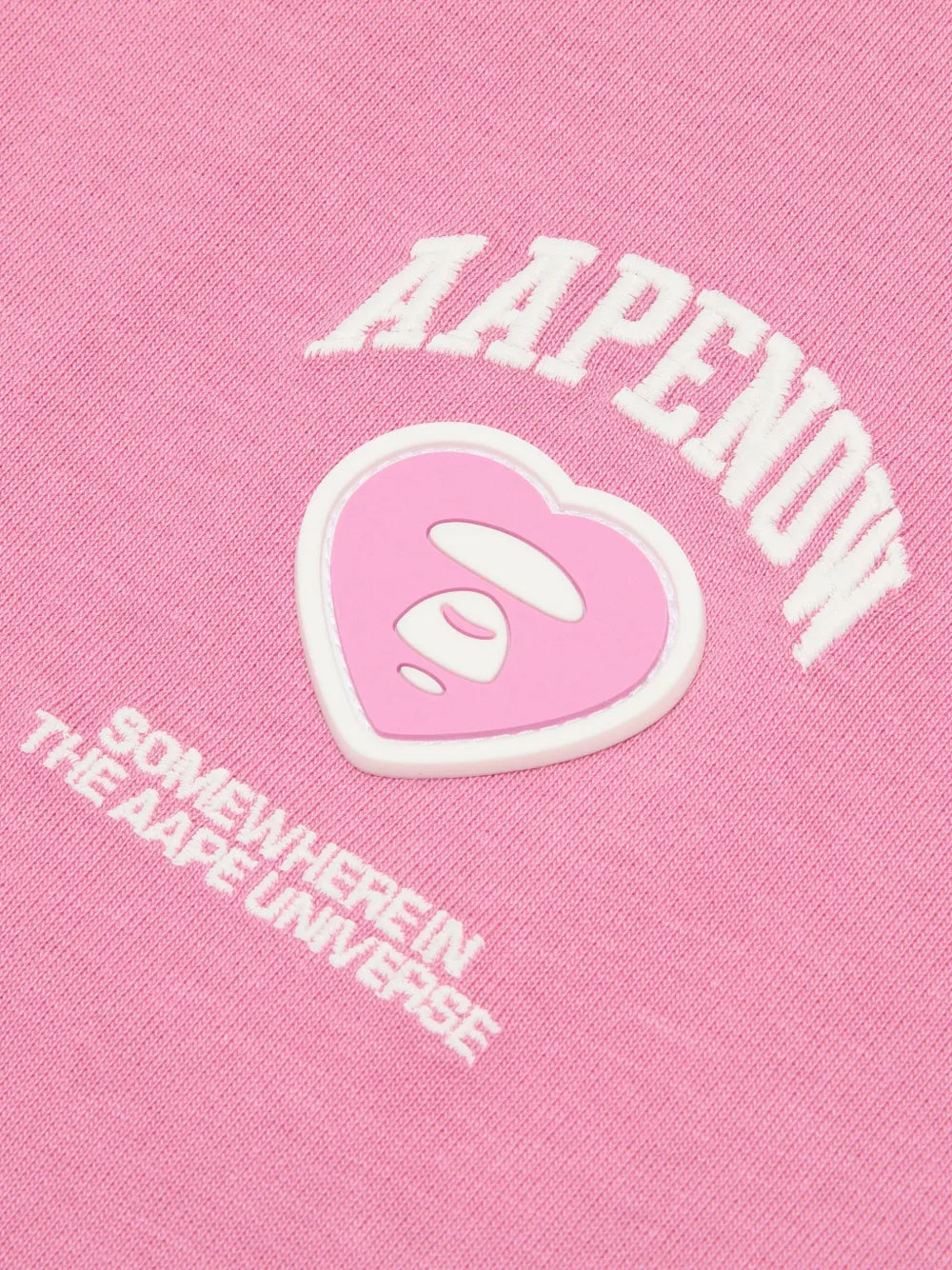 AAPE BY *A BATHING APE® logo-embroidered T-shirt