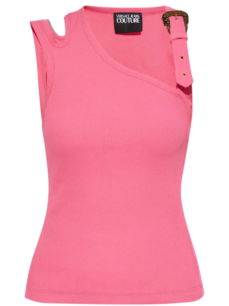 Versace Jeans Couture  asymmetric-neck tank top
