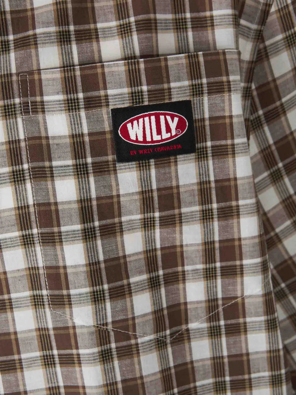 Willy Chavarria logo patch-detailing Shirt