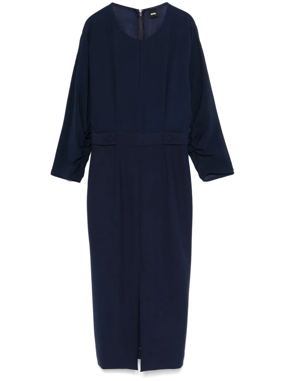 BOSS  button-tab midi dress
