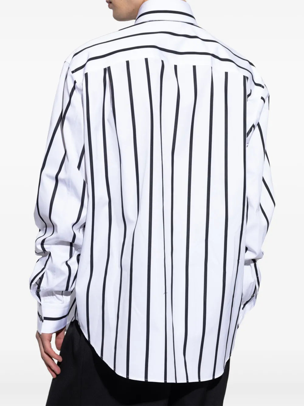 Alexander McQueen Skull striped shirt
