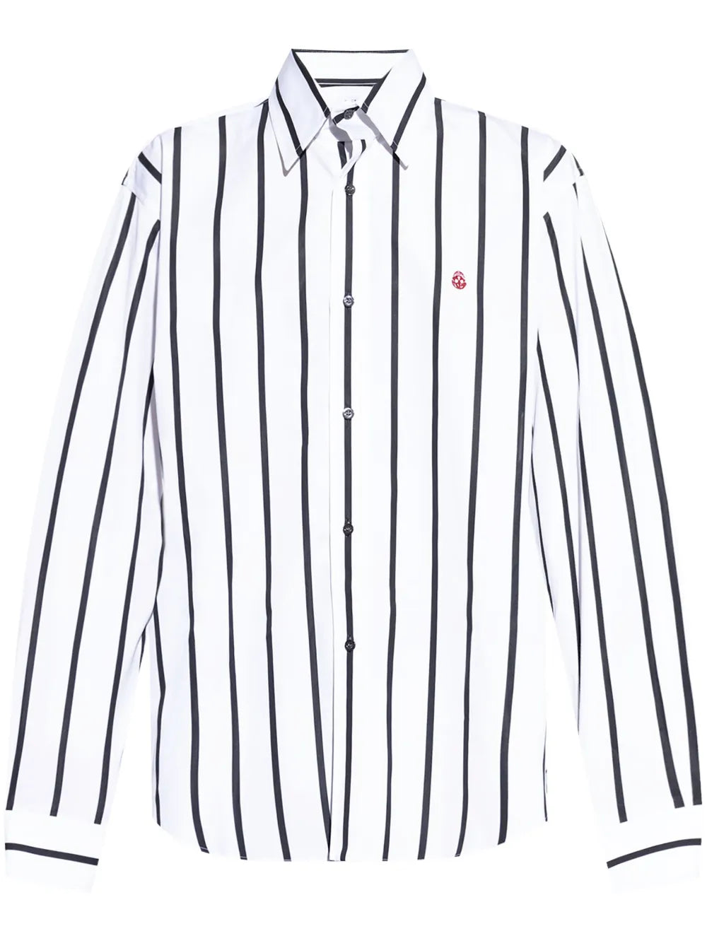 Alexander McQueen Skull striped shirt
