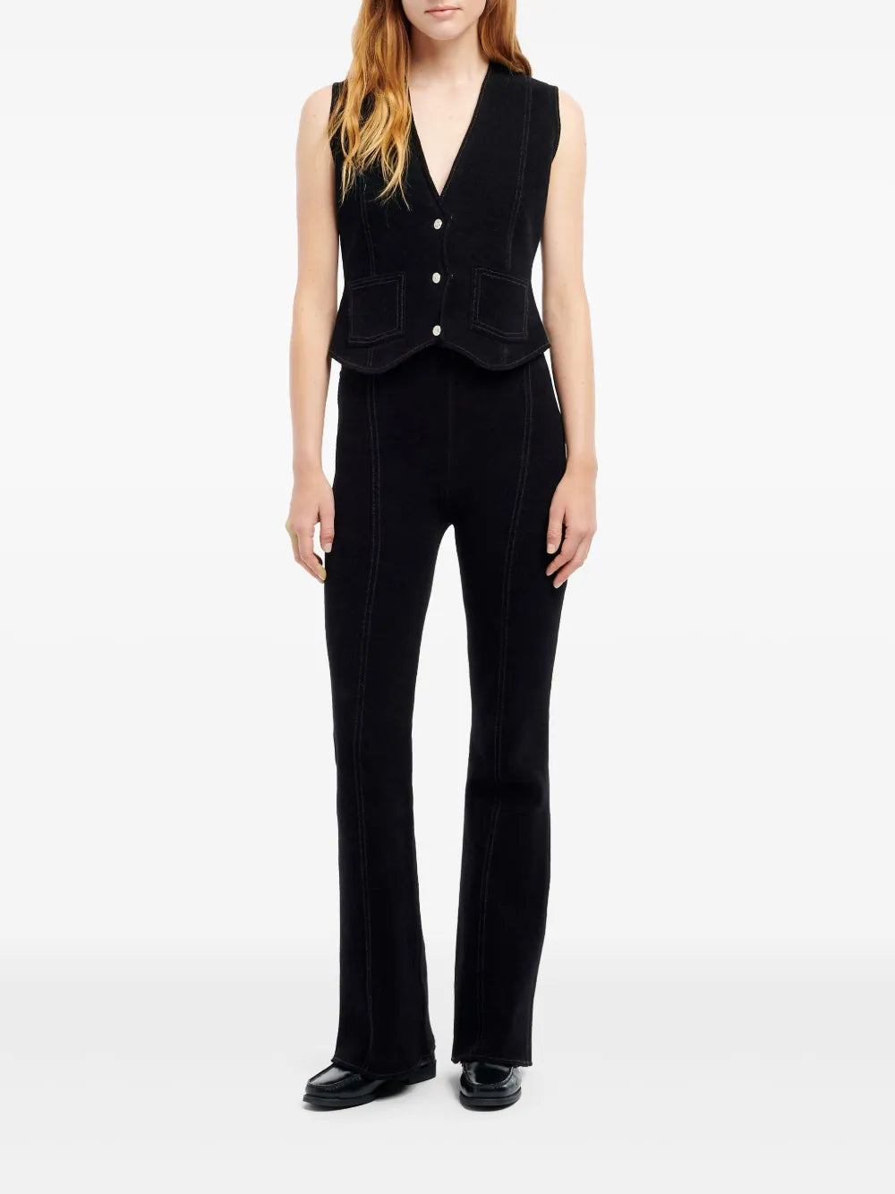 Barrie  flared trousers