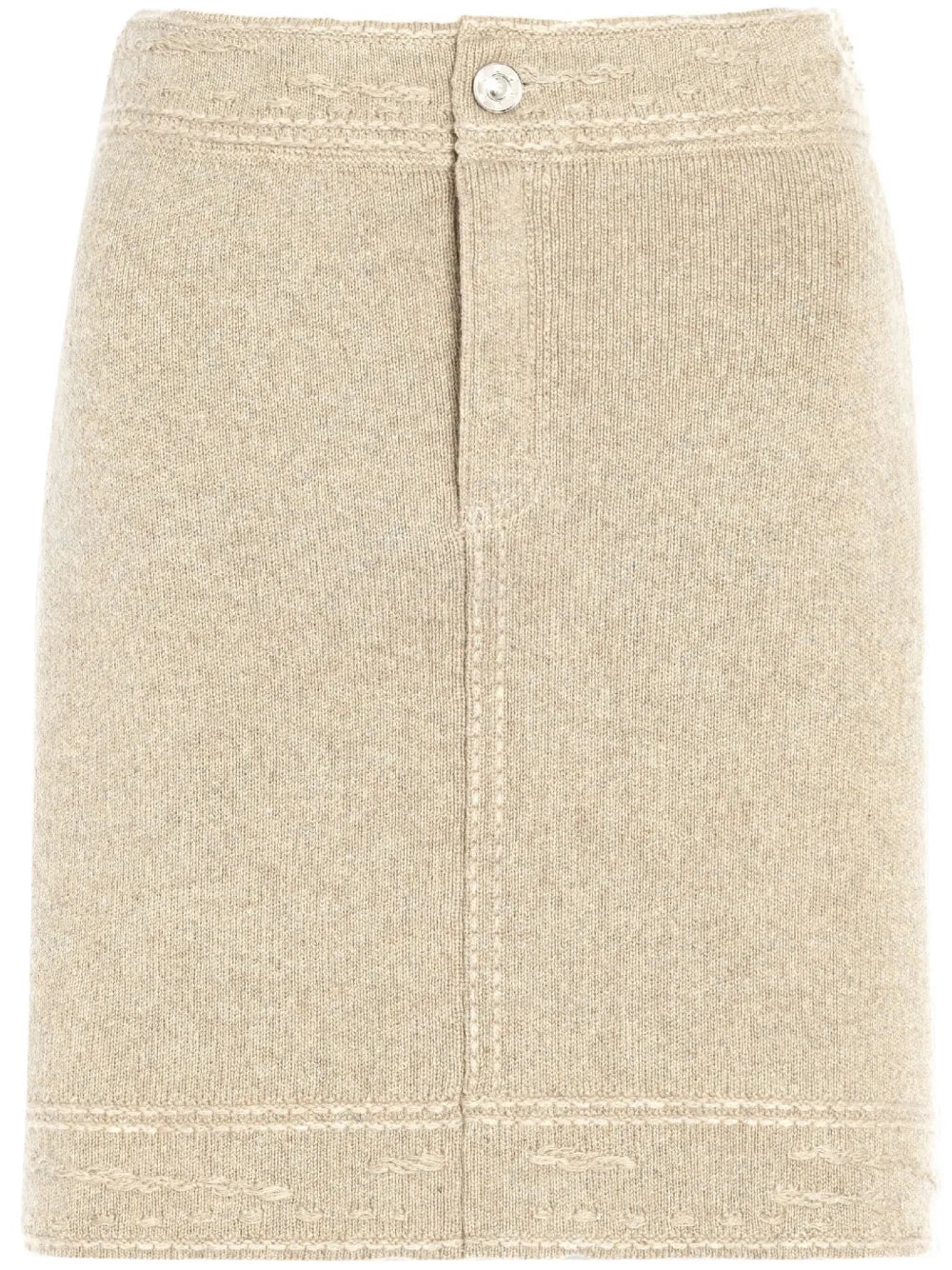 Barrie  patchwork denim skirt