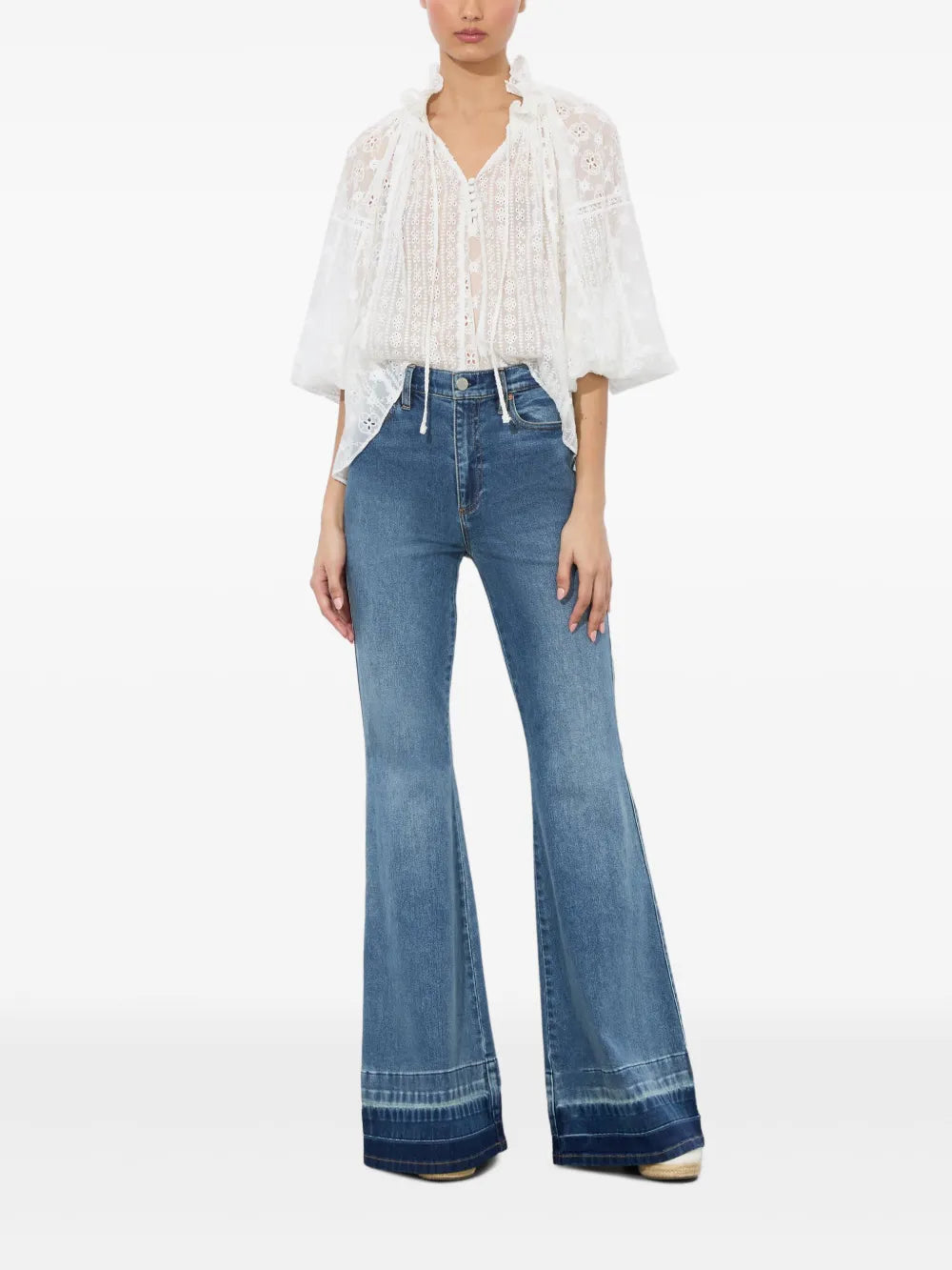 alice + olivia  SB flared jeans
