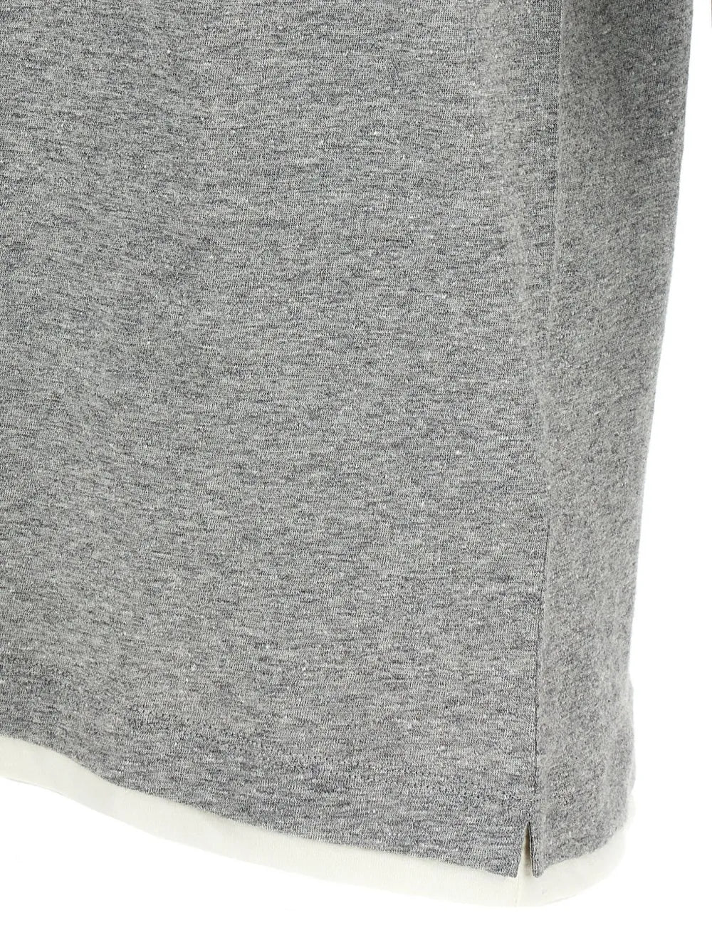 Brunello Cucinelli  mélange-effect polo shirt