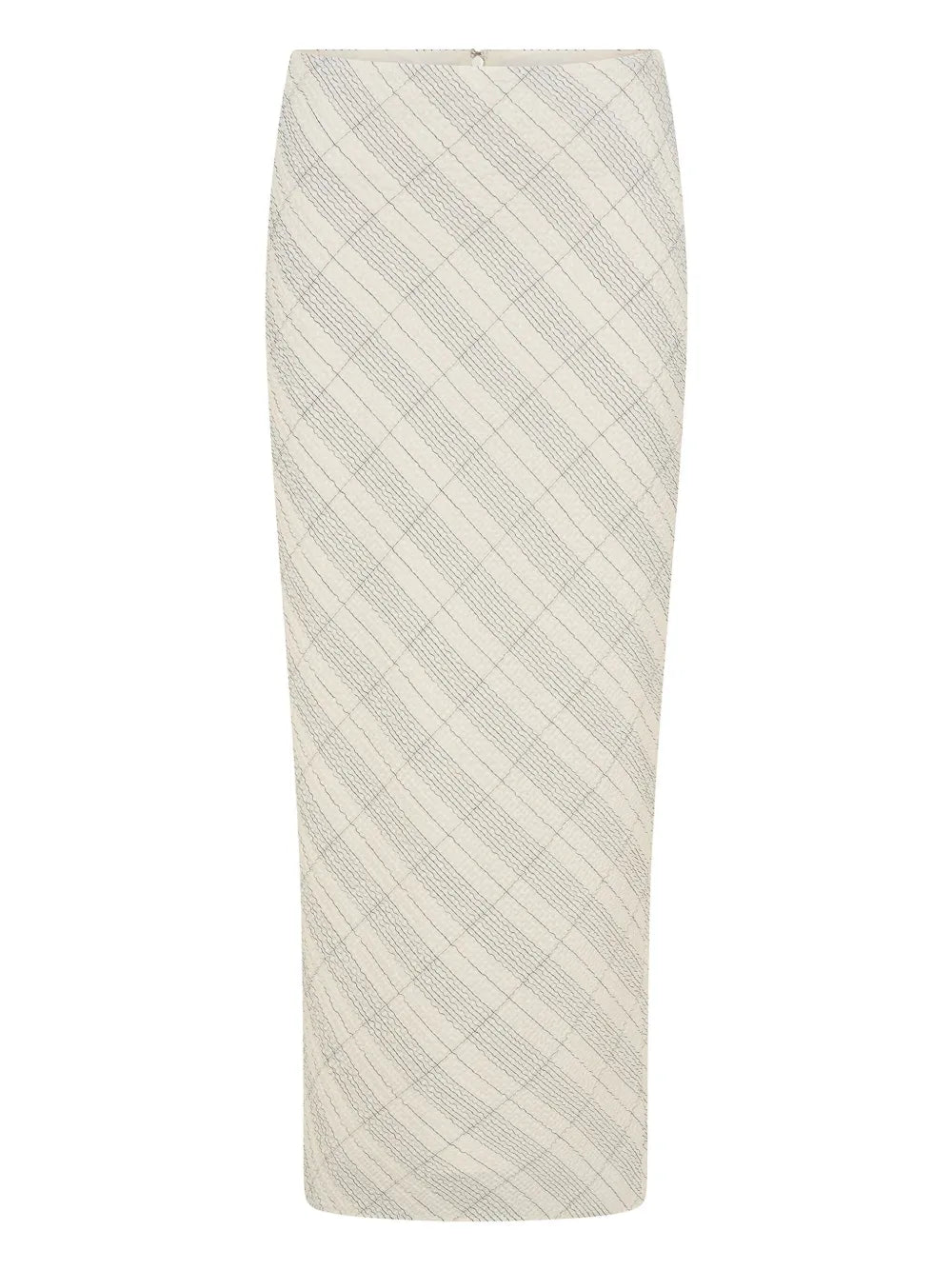 Anna Quan  checked midi skirt