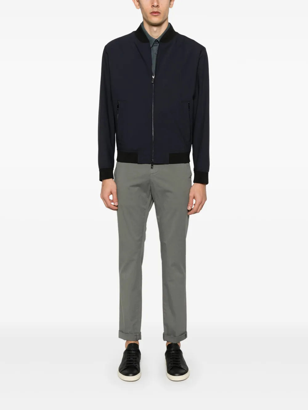 Brioni  cotton polo shirt