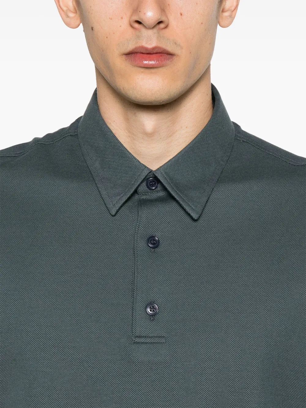 Brioni  cotton polo shirt