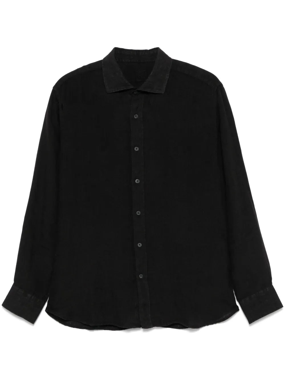 120% Lino  slub-textured shirt