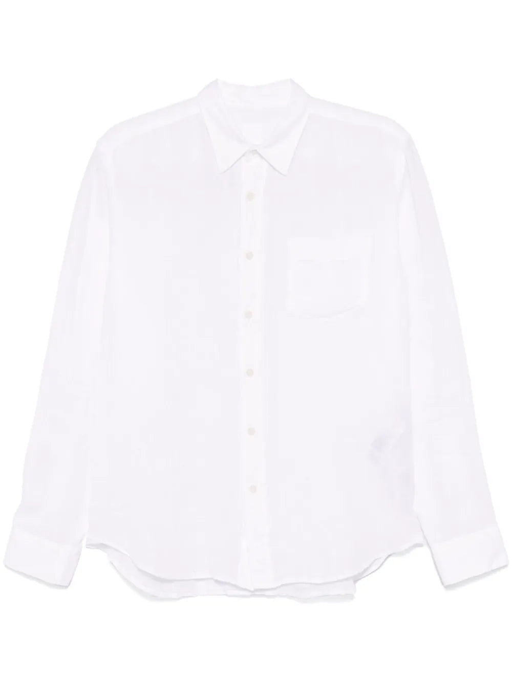 120% Lino  slub-textured shirt