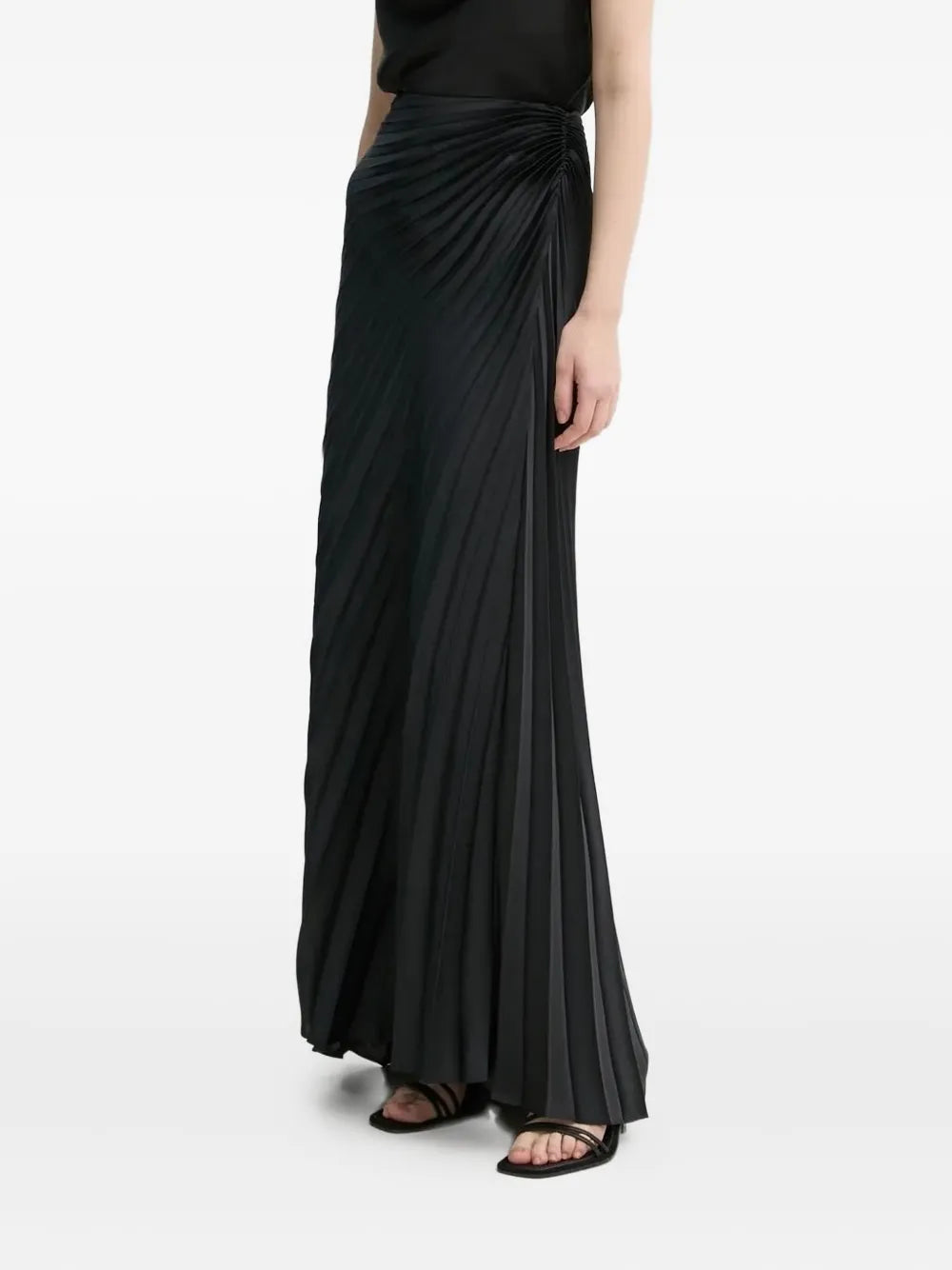 A.L.C.  pleated maxi skirt